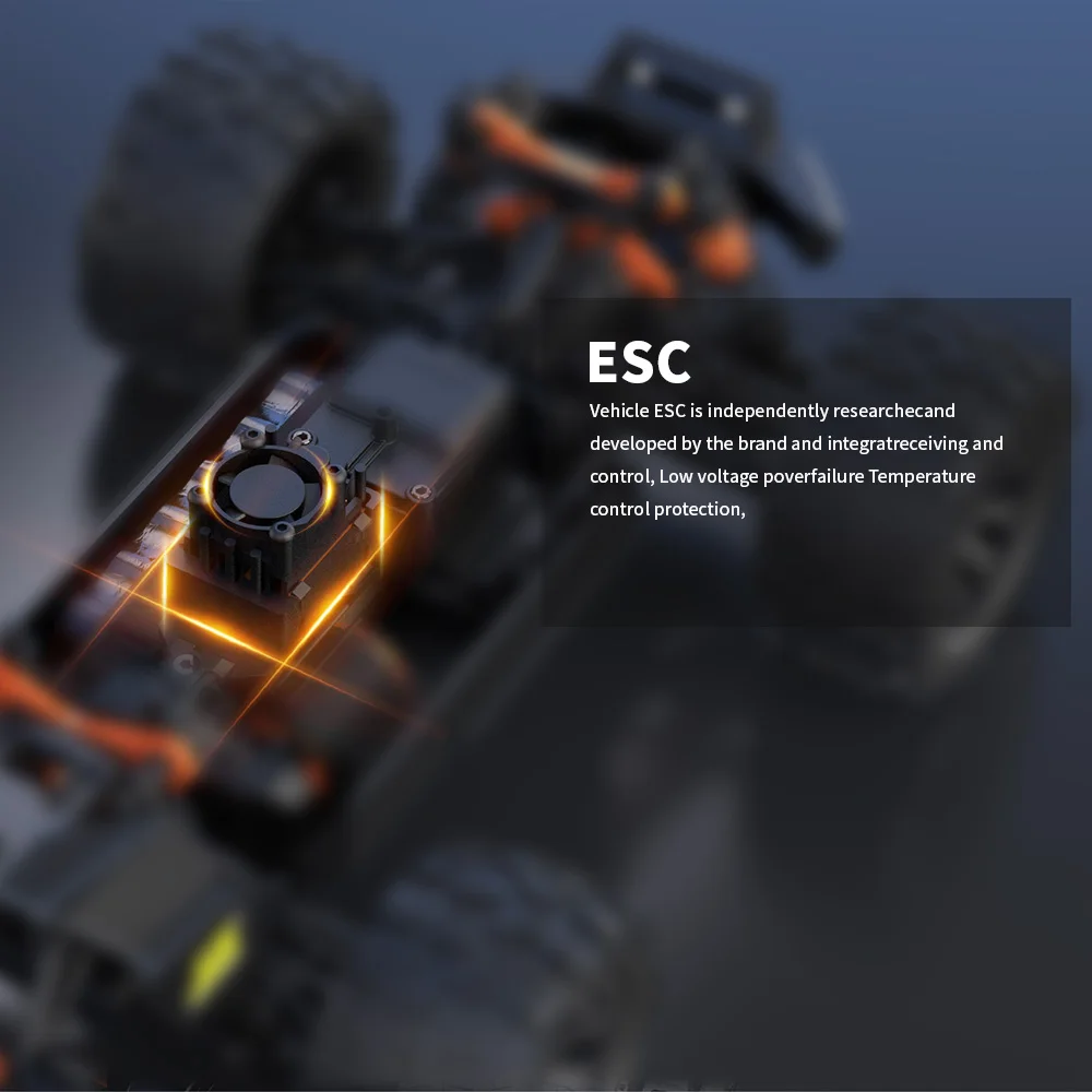 JIUSI WB12 PRO 1/12 Racing Car 4WD 80km/h Brushless 2.4G Remote Control Car Competitive Off-road Car All Terrain Vehicle