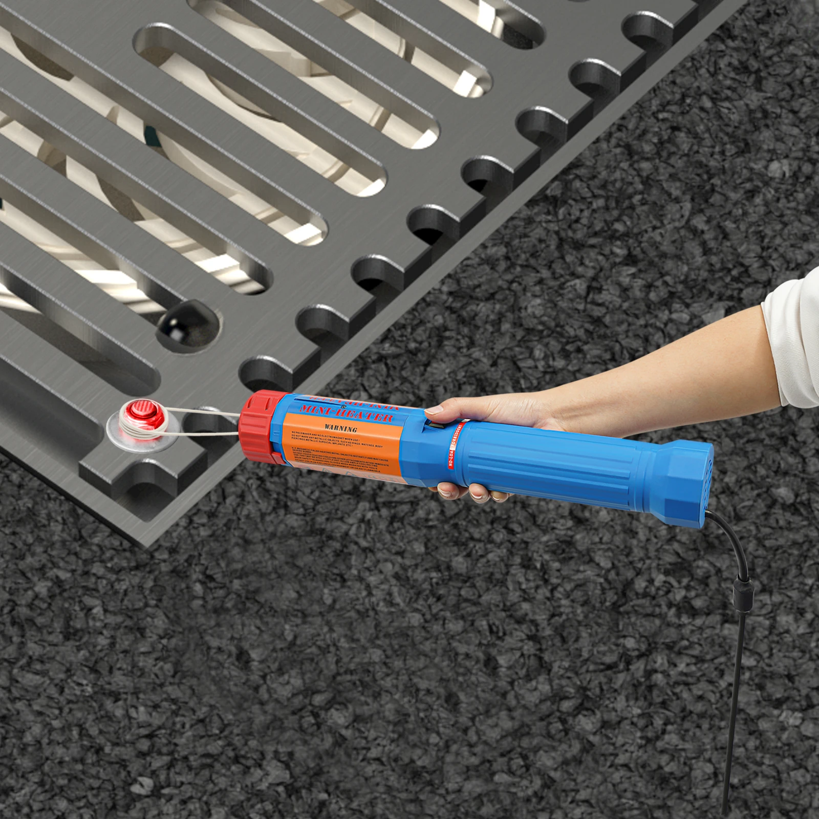 1100W Portable Magnetic Induction Heater 800℃ Handheld Flameless Heat Induction Tool Kit Bolt Removal w/ 8 Coils & Carrying Case