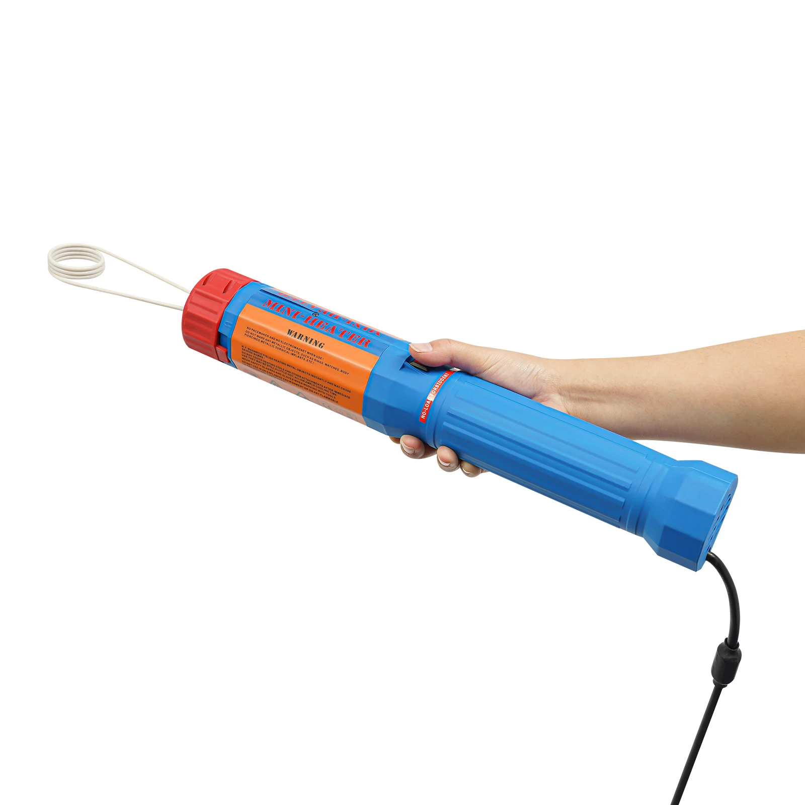 1100W Portable Magnetic Induction Heater 800℃ Handheld Flameless Heat Induction Tool Kit Bolt Removal w/ 8 Coils & Carrying Case