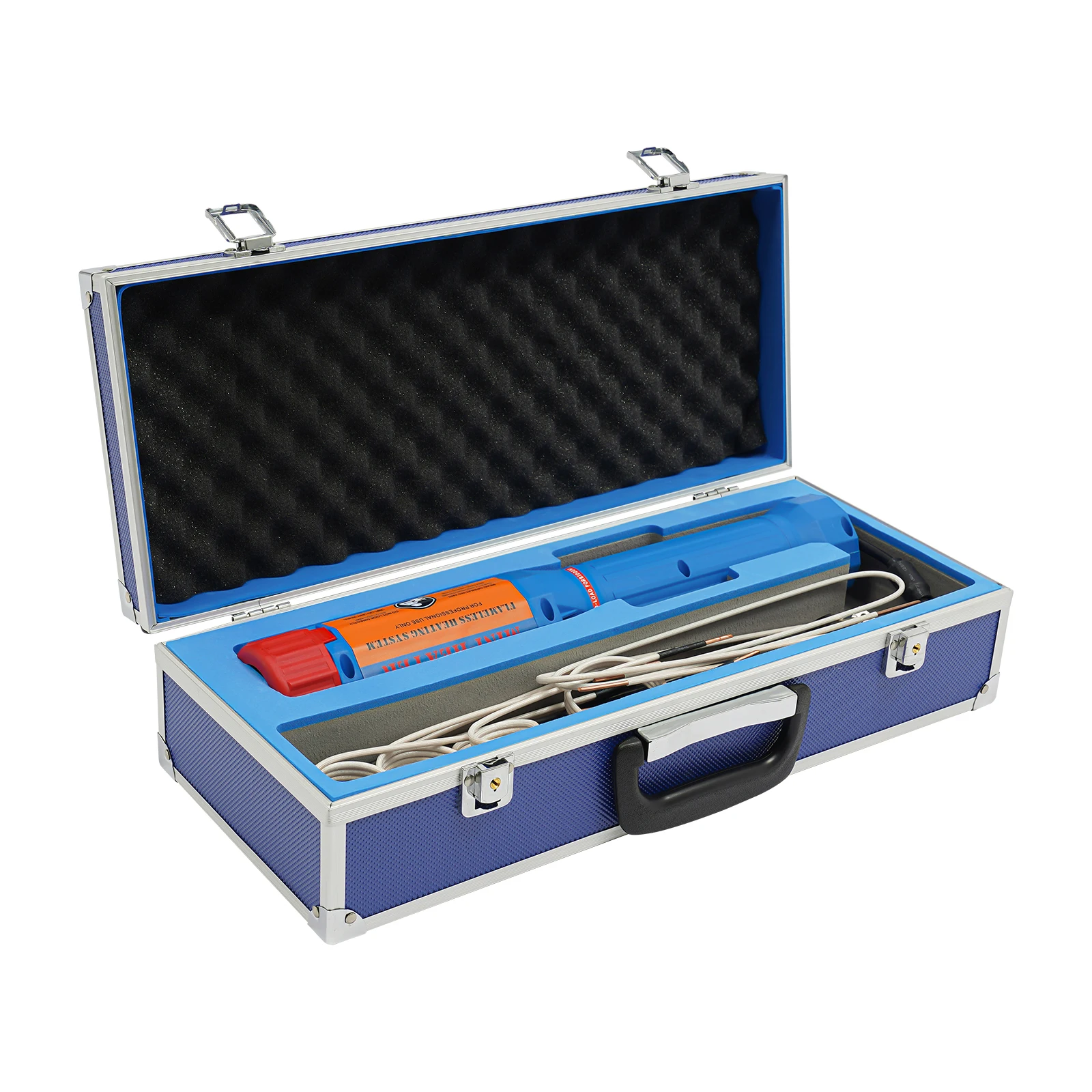 1100W Portable Magnetic Induction Heater 800℃ Handheld Flameless Heat Induction Tool Kit Bolt Removal w/ 8 Coils & Carrying Case
