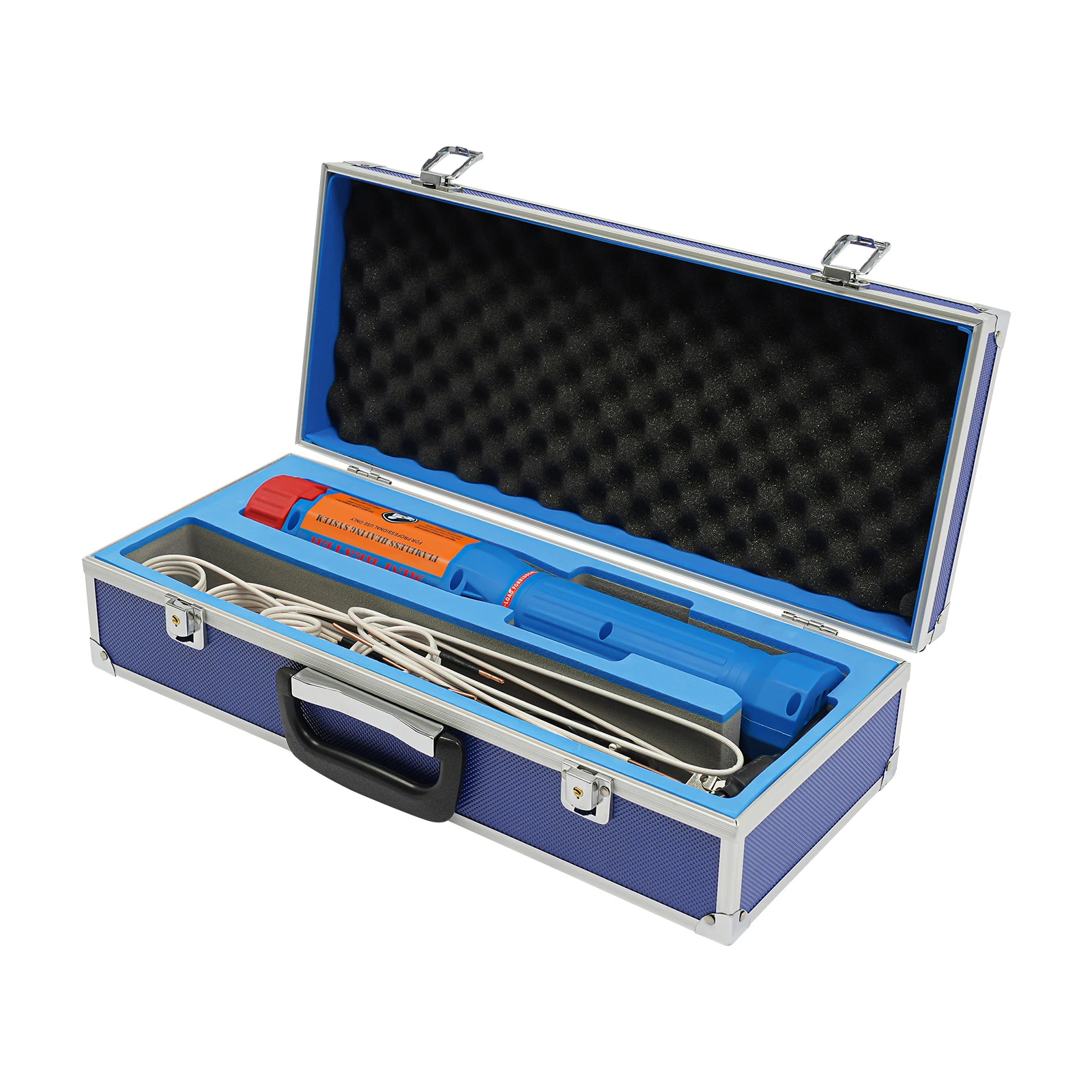 1100W Portable Magnetic Induction Heater 800℃ Handheld Flameless Heat Induction Tool Kit Bolt Removal w/ 8 Coils & Carrying Case