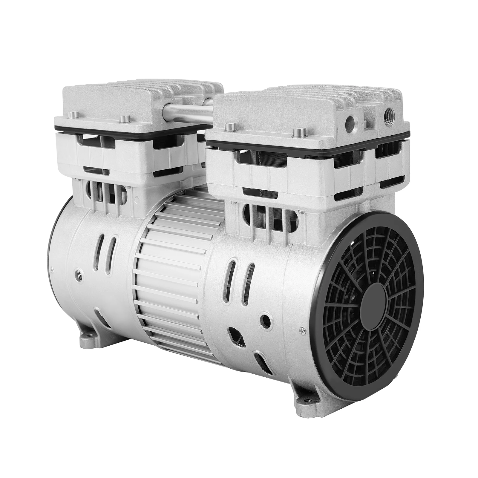 750W/1HP Oil-free Air Compressor 8 Bar High-Pressure Air Compressor Silent Oil-free Compressor Head Unit 1400RPM 125L/min 220V