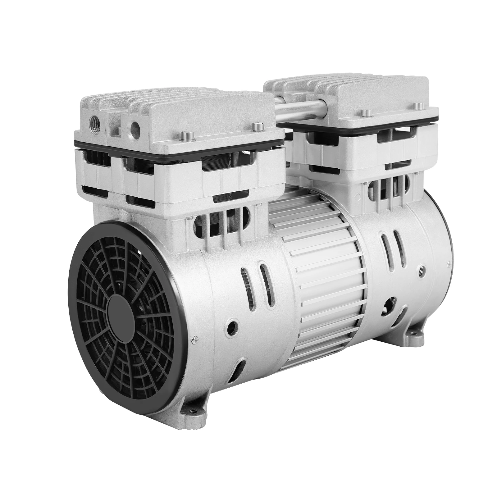 750W/1HP Oil-free Air Compressor 8 Bar High-Pressure Air Compressor Silent Oil-free Compressor Head Unit 1400RPM 125L/min 220V