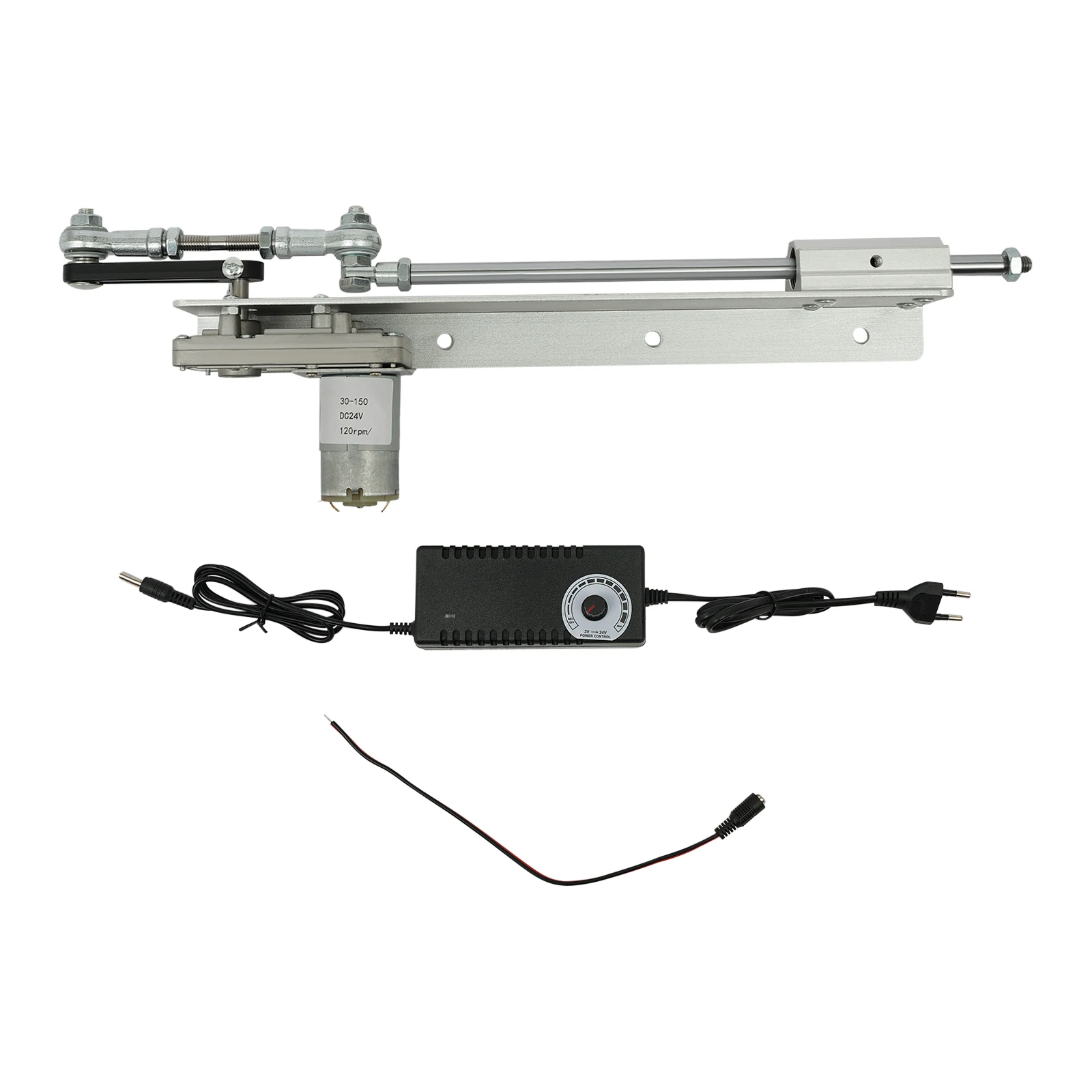 DC24V Mini Telescopic Linear Actuator 3-15CM Adjustable Telescopic Rocker Actuator| M8 Thread
