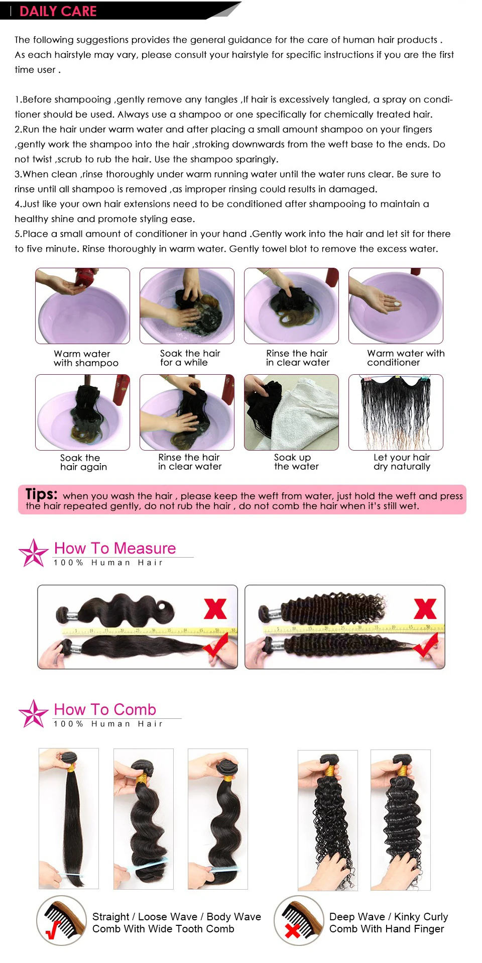Curly Bundles Human Hair 12-32 Inch Deep Wave Remy Hair Bundles 100% Indian Human Hair Extensions Weave 2-5 Days Delivery France