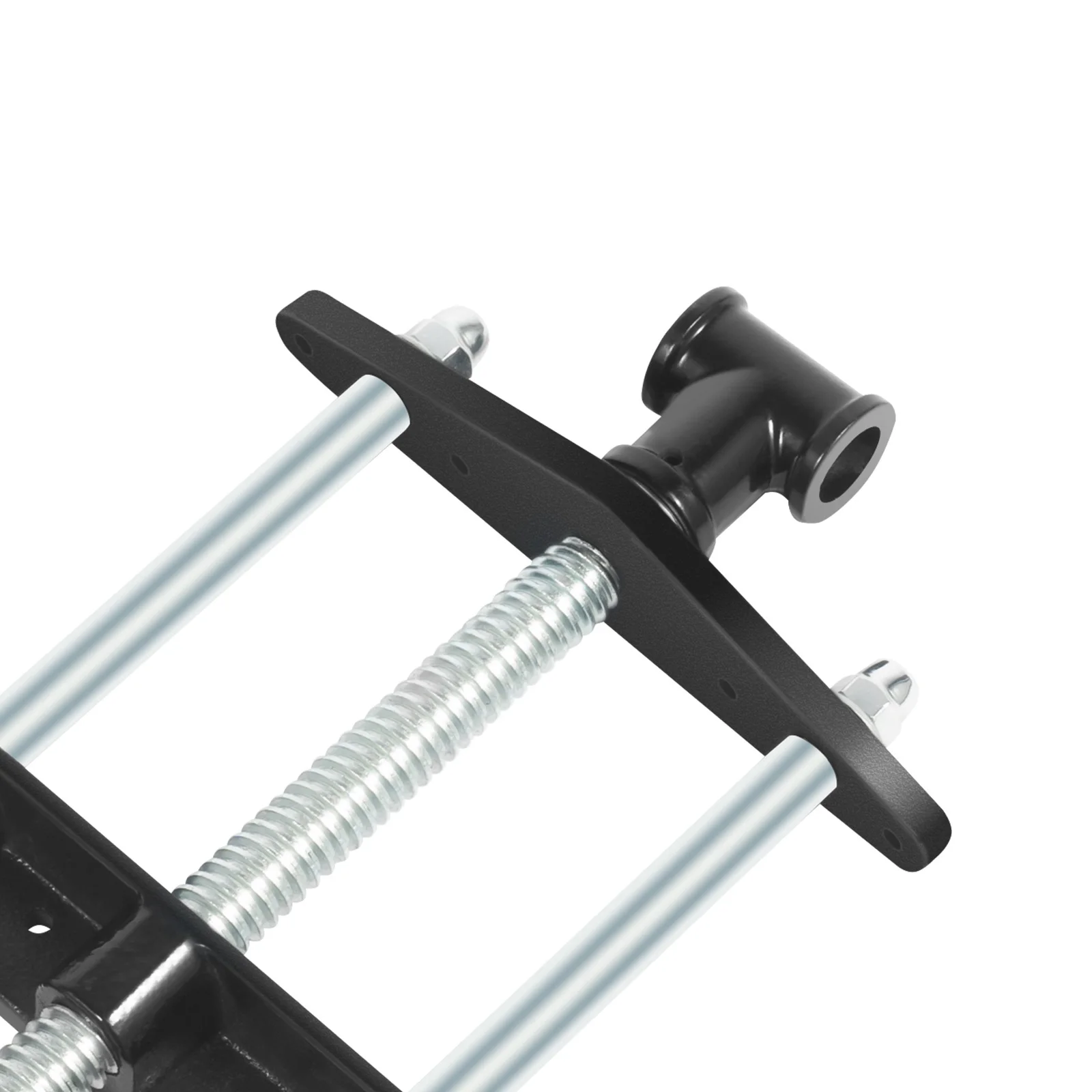 Heavy Duty Woodworking Vise 6" Jaw Opening Malleable Iron Bench Clamp for DIY Carpentry & Metalworking Galvanized Anti-Rust