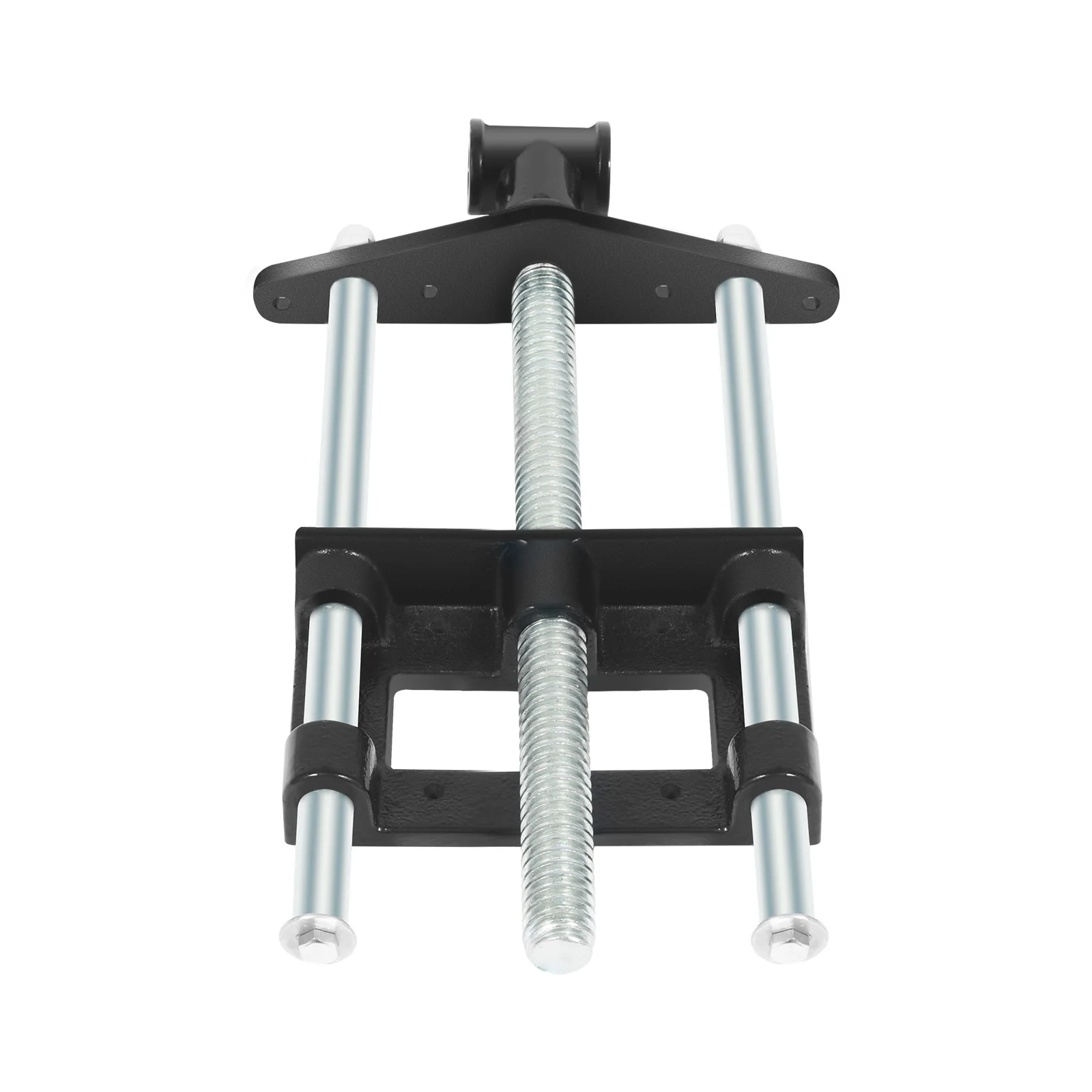 Heavy Duty Woodworking Vise 6" Jaw Opening Malleable Iron Bench Clamp for DIY Carpentry & Metalworking Galvanized Anti-Rust