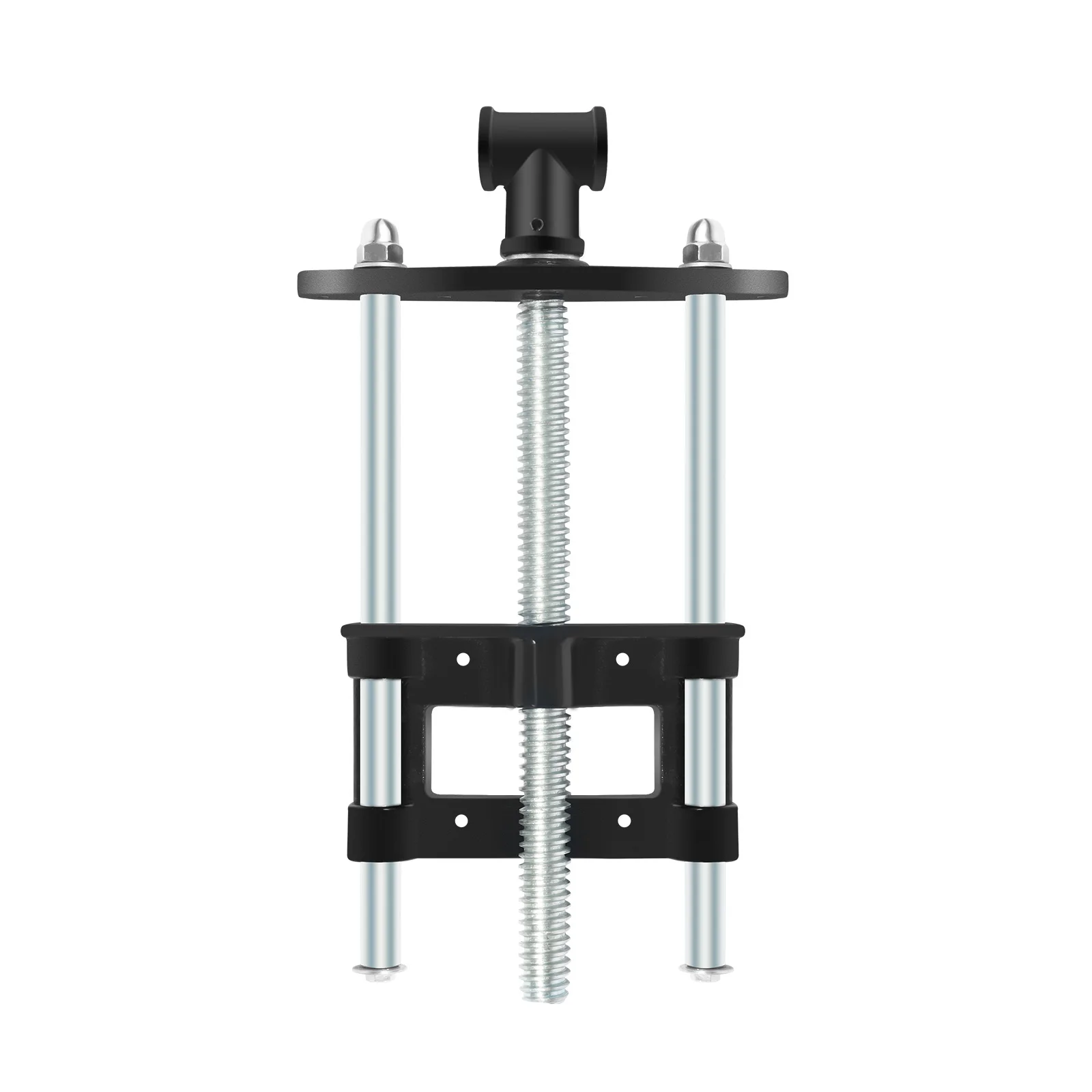 Heavy Duty Woodworking Vise 6" Jaw Opening Malleable Iron Bench Clamp for DIY Carpentry & Metalworking Galvanized Anti-Rust