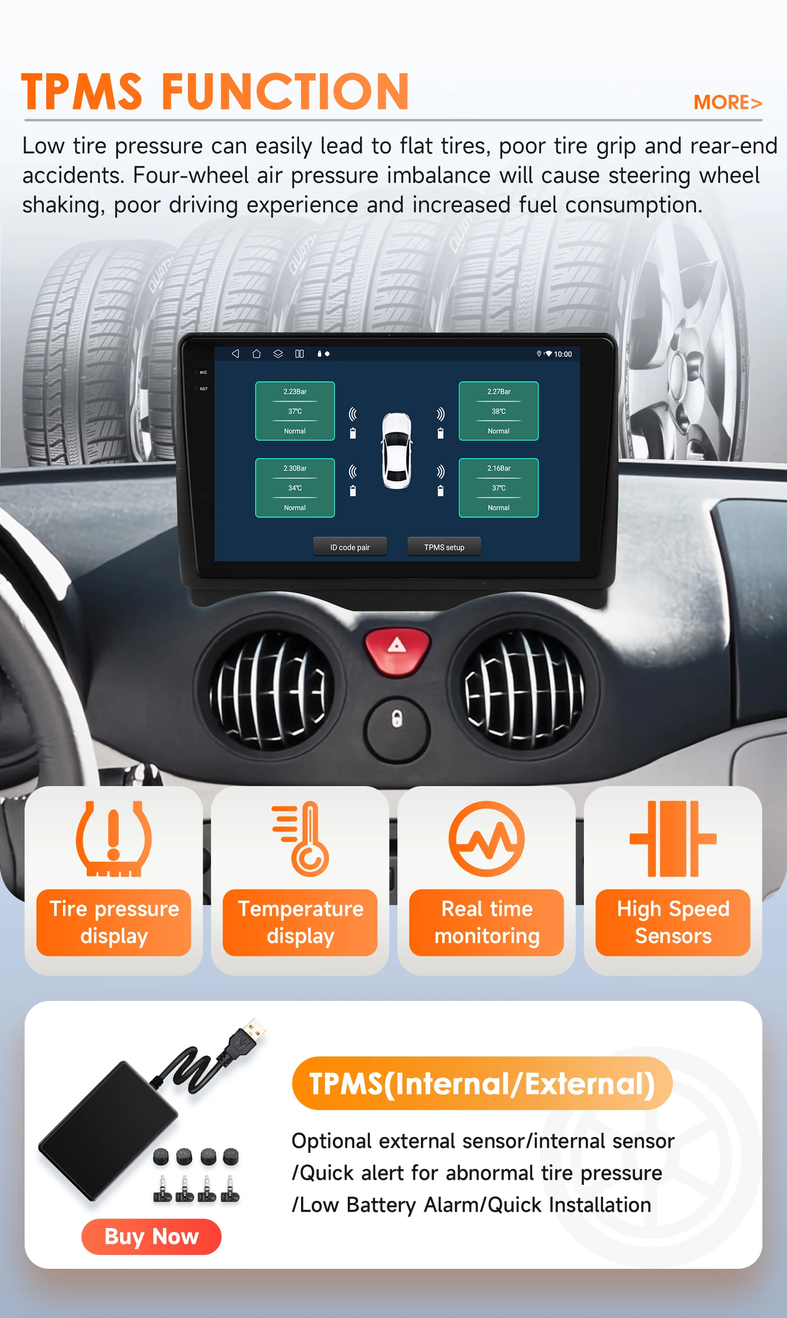 9" Hizpo 2Din Android14 Car Radio for Citroen C2 C3 2002 - 2006 Auto CarPlay 4G BT SWC GPS RDS DSP Snapdragon 6115 360°CAM