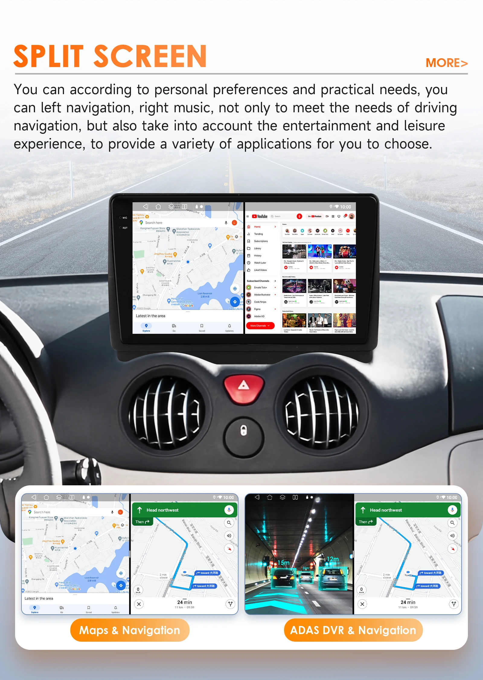 9" Hizpo 2Din Android14 Car Radio for Citroen C2 C3 2002 - 2006 Auto CarPlay 4G BT SWC GPS RDS DSP Snapdragon 6115 360°CAM