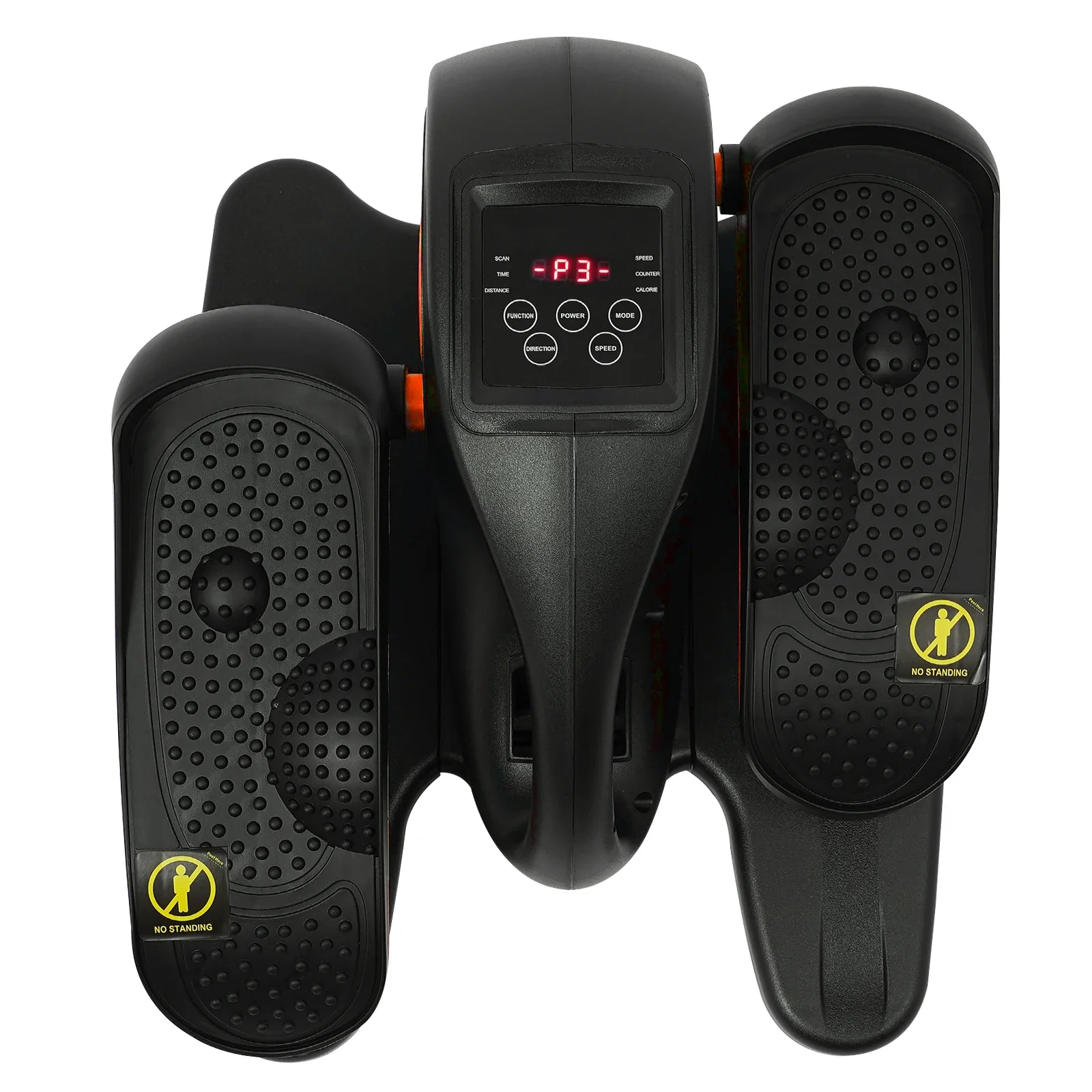 Electric Elliptical Trainer w/Remote 5 Speed Levels & LCD Display for Home Rehabilitation & Fitness