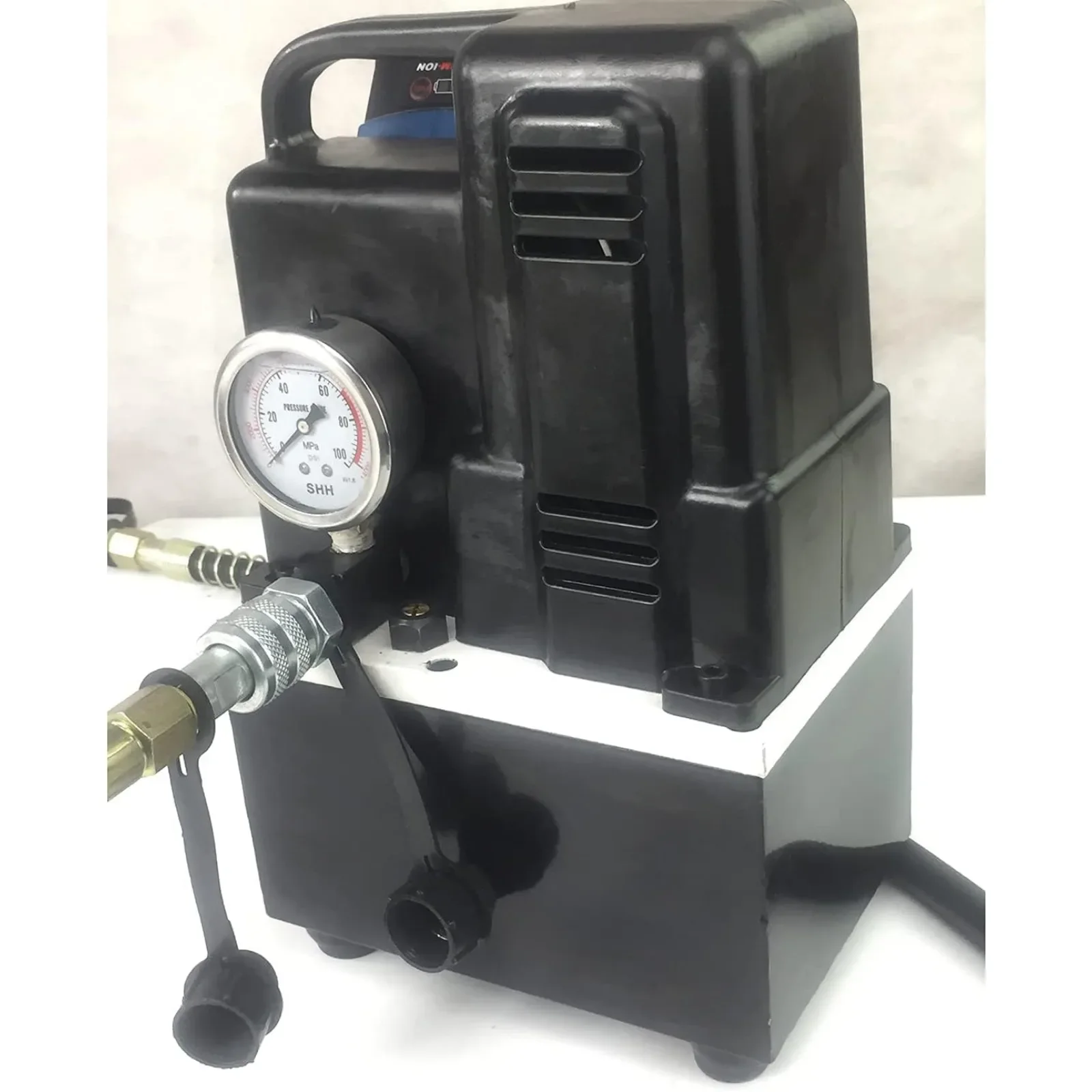 1.2KW 70Mpa Electrohydraulic Magnet Single Acting Valve 220V Electric High Pressure Driven Hydraulic Pump Portable Electric Pump