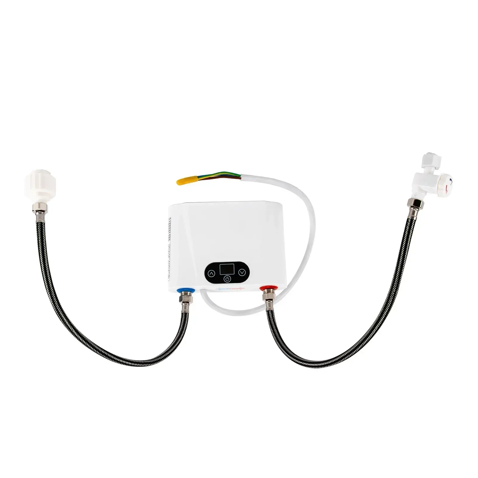 5500W 220V Electric Hot Water Boiler Tankless Mini Hot Water Boiler With LED Temperature Display Dry Head Protection