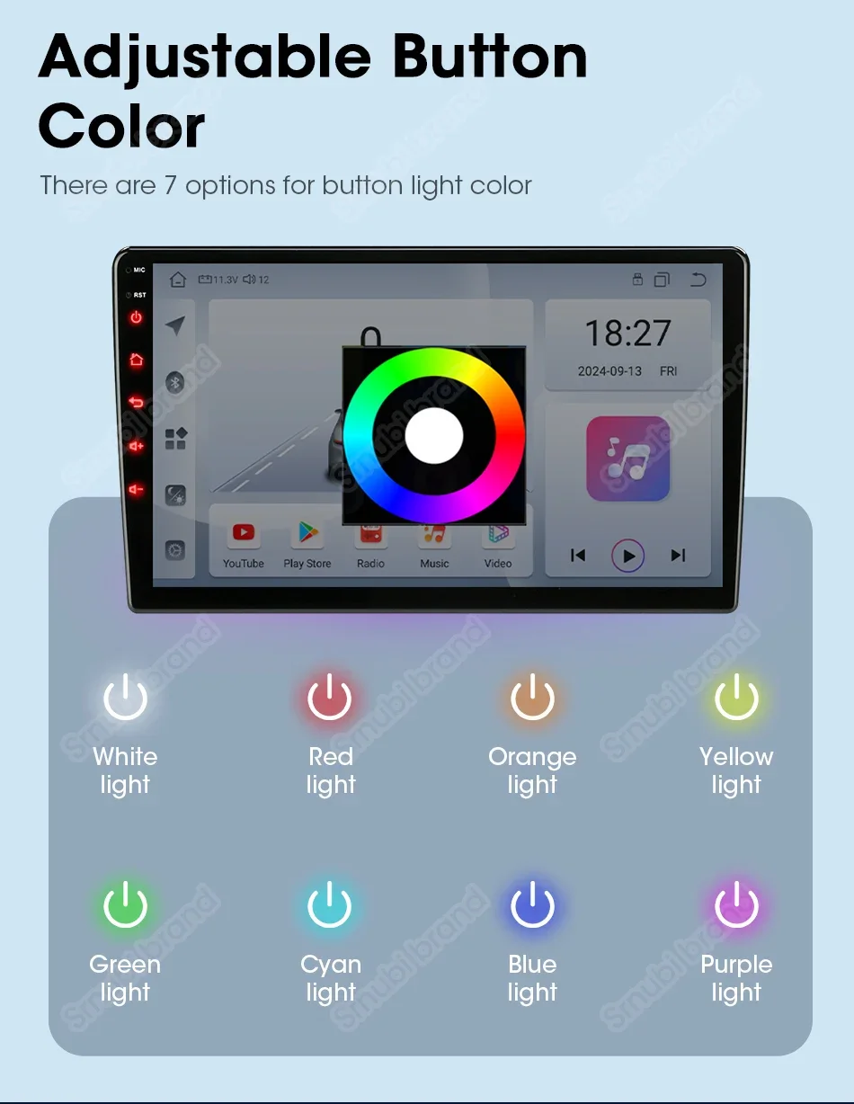 Srnubi 2 Din Car Radio For Citroen C5 2008-2017 Multimedia Player Carplay Android auto Stereo Autoradio GPS Navegador Head Unit