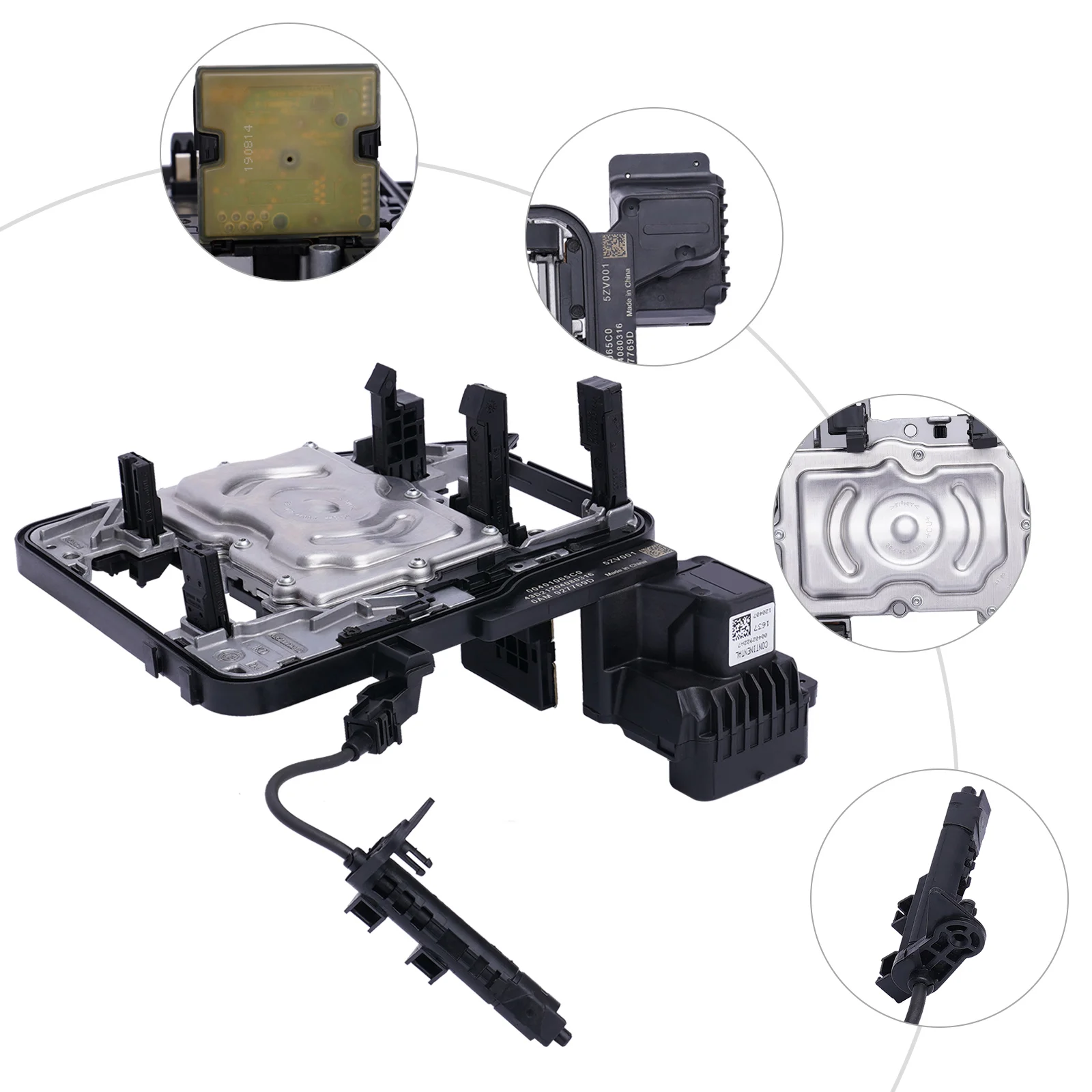 OEM 0AM927769D for Audi VW Skoda Transfer Case Double Clutch DQ200 Control Unit Black and Silver Direct Installation