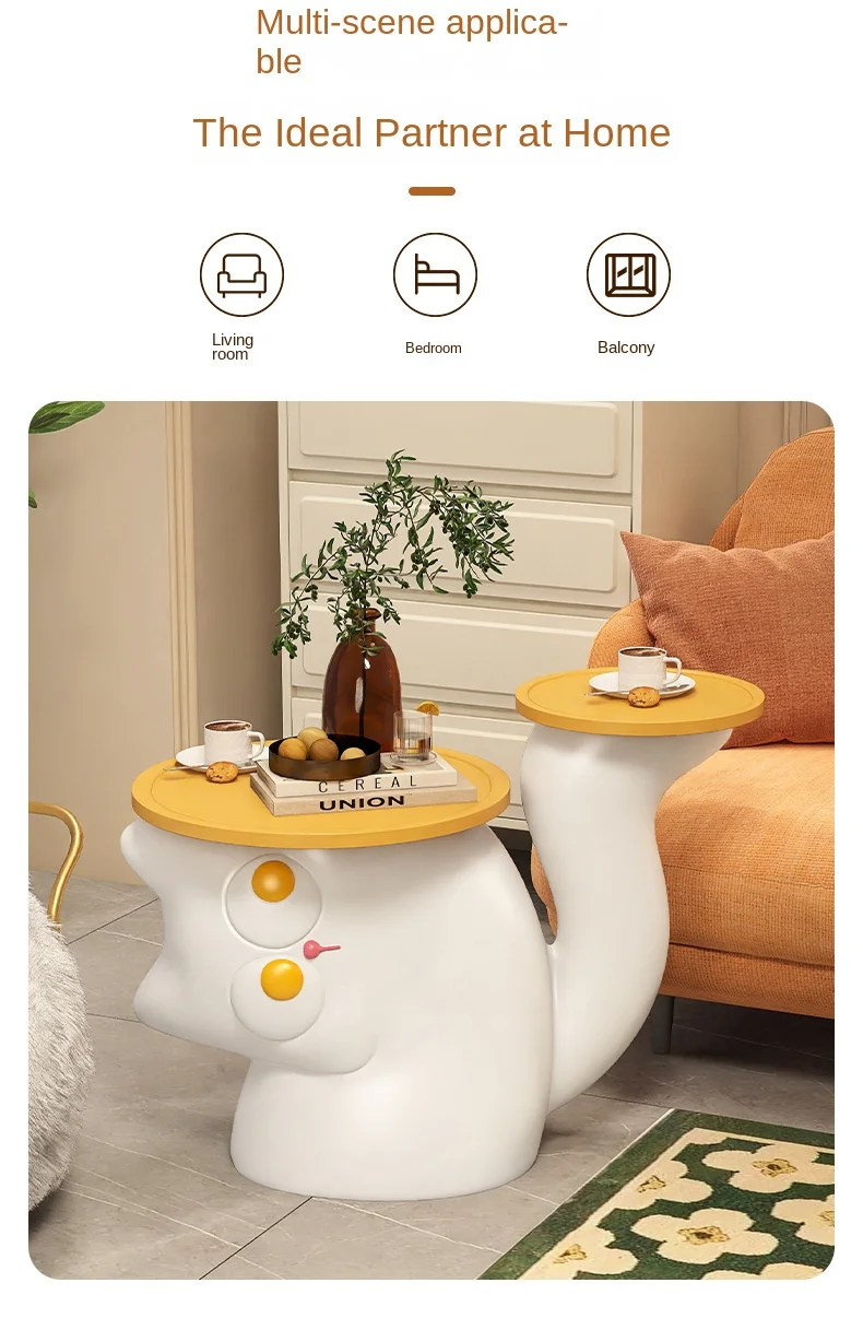 Cute Little Cat Floor To Ceiling Decoration Living Room Sofa Home Decoration Creative Cartoon Coffee Table Side Table Furniture