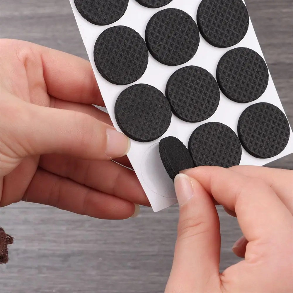 6/9/12Pcs Self Adhesive Furniture Leg Foot Mat Felt Pads Non-slip Mat Bumper Cushion For Chair Table Protector Hardware