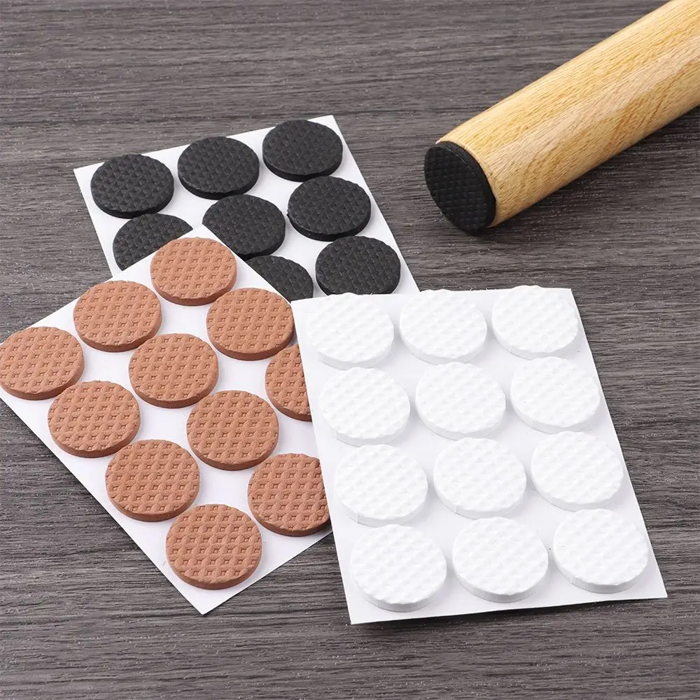 6/9/12Pcs Self Adhesive Furniture Leg Foot Mat Felt Pads Non-slip Mat Bumper Cushion For Chair Table Protector Hardware
