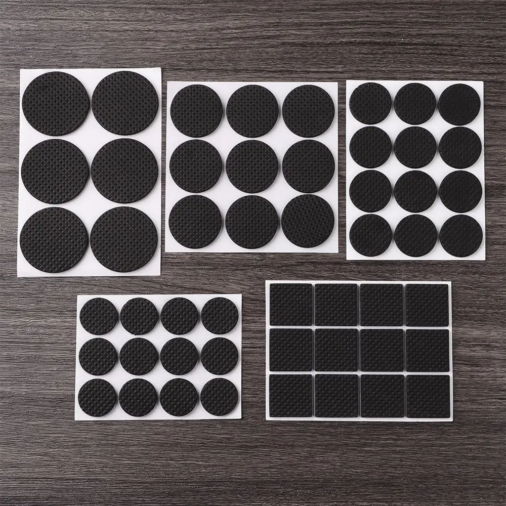6/9/12Pcs Self Adhesive Furniture Leg Foot Mat Felt Pads Non-slip Mat Bumper Cushion For Chair Table Protector Hardware