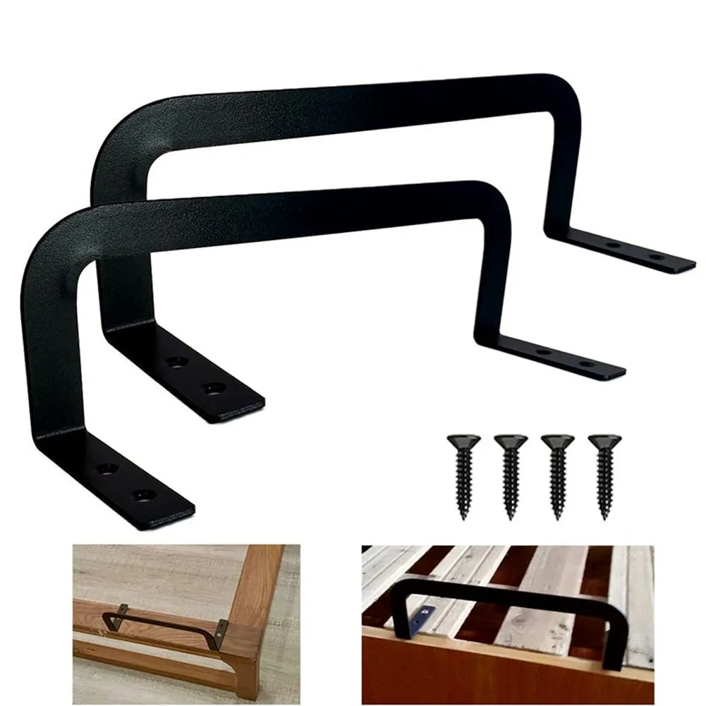 2pcs Bed Mattress Non-Slip Brackets Prevent Mattress Sliding Holder Frame Retainers Bar Sliding Stopper Tool For Asjustables Bed