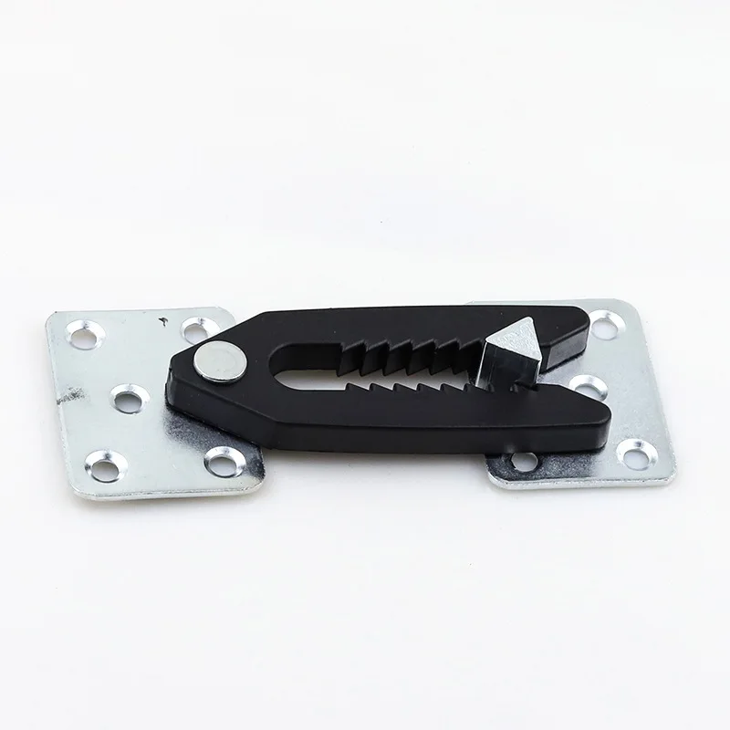 2pcs Furniture Hinge Sofa Connector Hasp Alligator Clip Joint Snap Link Sectional Sofa Connection Fastener Metal Accessories