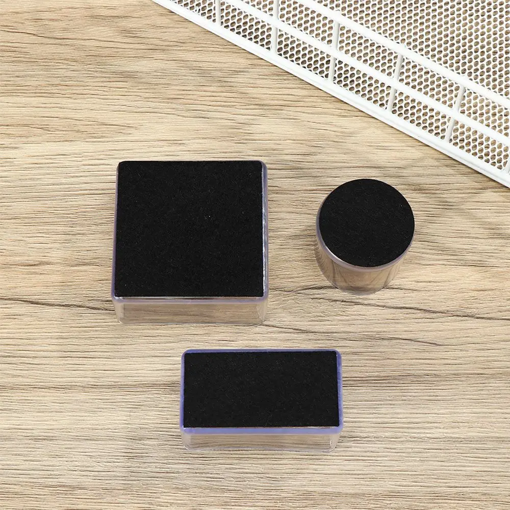 4pcs/set Silicone Chair Leg Caps Pads With Felt Non-Slip Furniture Feet Covers PVC Caps Foot Cover Non-slip Floor Protector Pads