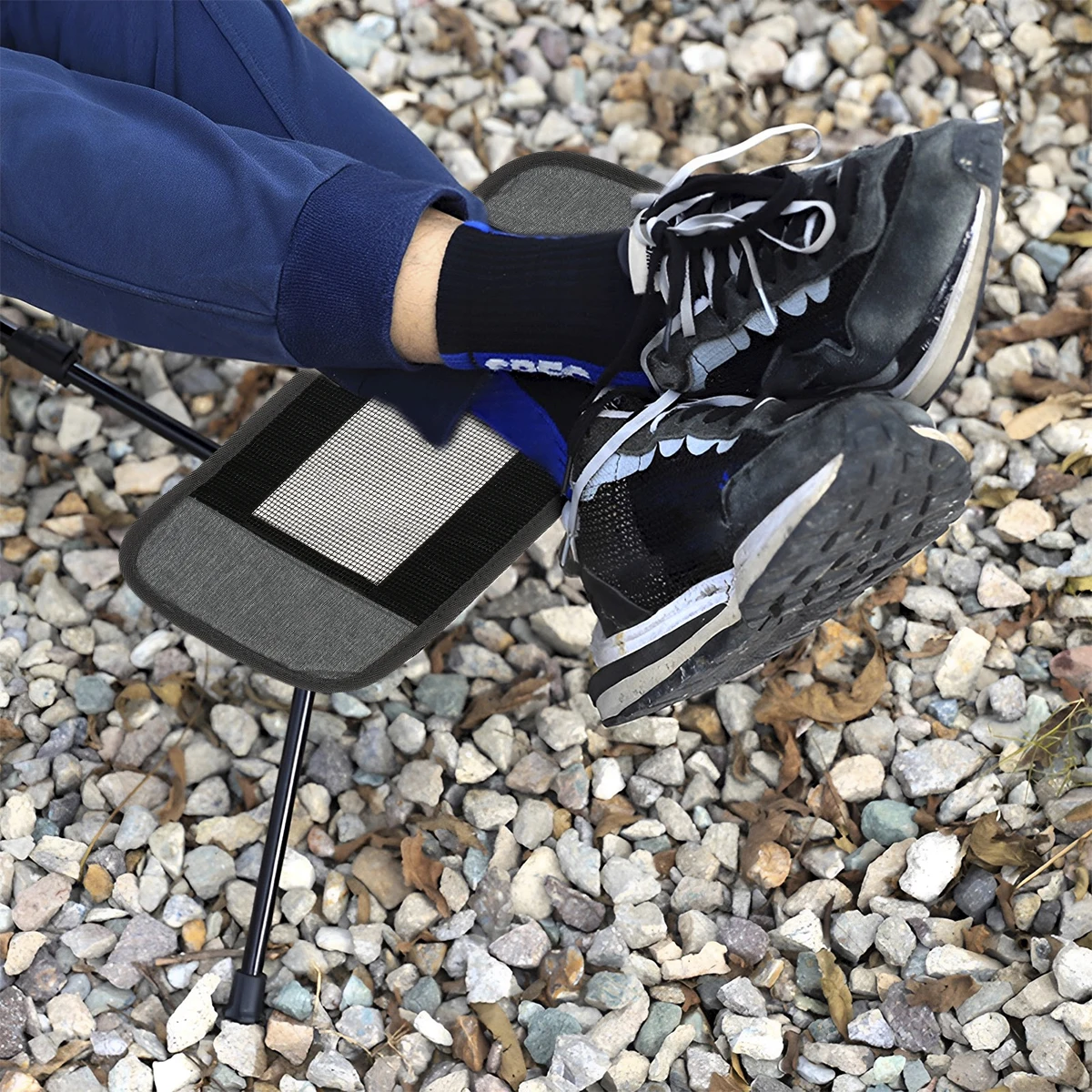 Camping Chair Foot Rest Foldable Camping Footrest Portable Camp Chair Footrest Retractable Camp Footrest Outdoor Hammock Chair