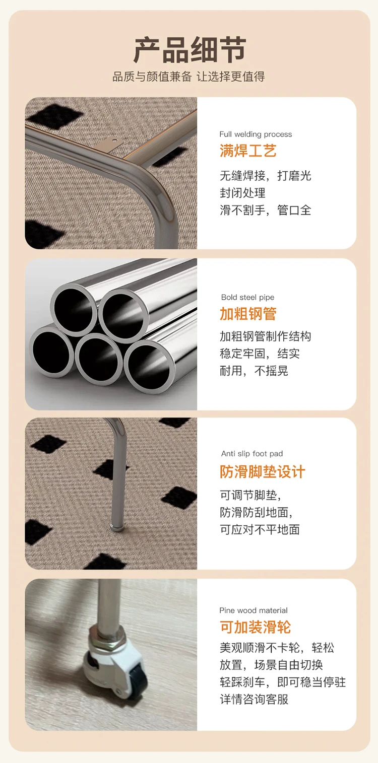 Modern Cabinet Legs Stainless Steel Table Feet TV Cabinet Leveling Support Frame Heavy Duty Sideboard Base Metal Furniture Parts