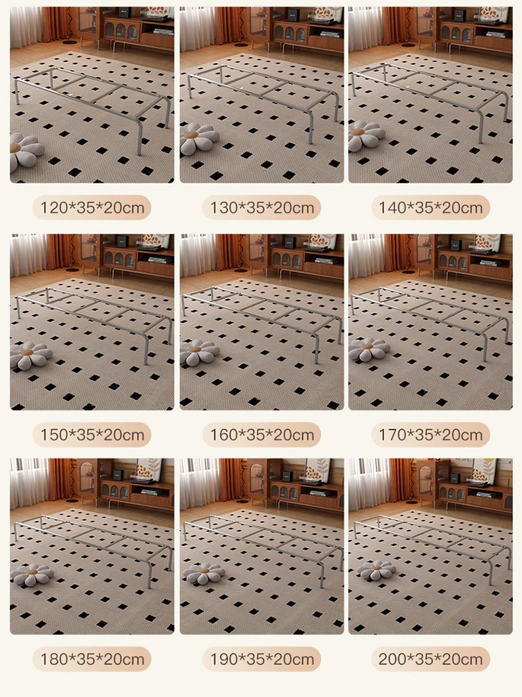 Modern Cabinet Legs Stainless Steel Table Feet TV Cabinet Leveling Support Frame Heavy Duty Sideboard Base Metal Furniture Parts