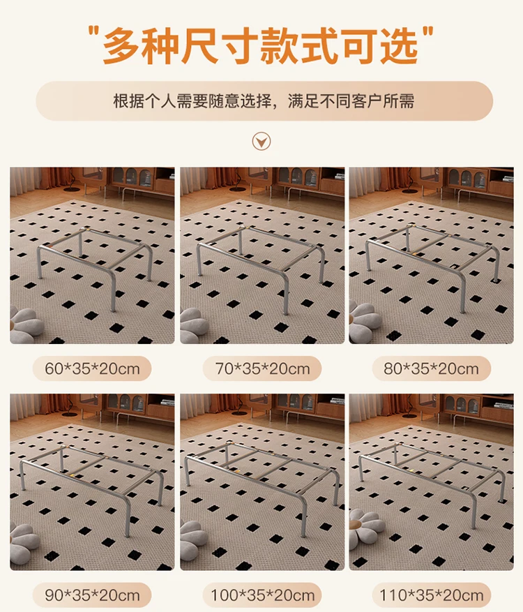 Modern Cabinet Legs Stainless Steel Table Feet TV Cabinet Leveling Support Frame Heavy Duty Sideboard Base Metal Furniture Parts
