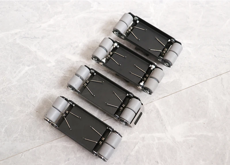 Heavy Duty Universal Furniture Mover - 360° Swivel Casters with Ultra-Low Base for Sofa/Cabinet Moving Tool Floor Protection