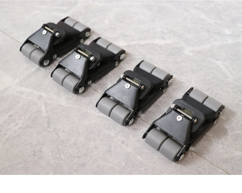 Heavy Duty Universal Furniture Mover - 360° Swivel Casters with Ultra-Low Base for Sofa/Cabinet Moving Tool Floor Protection