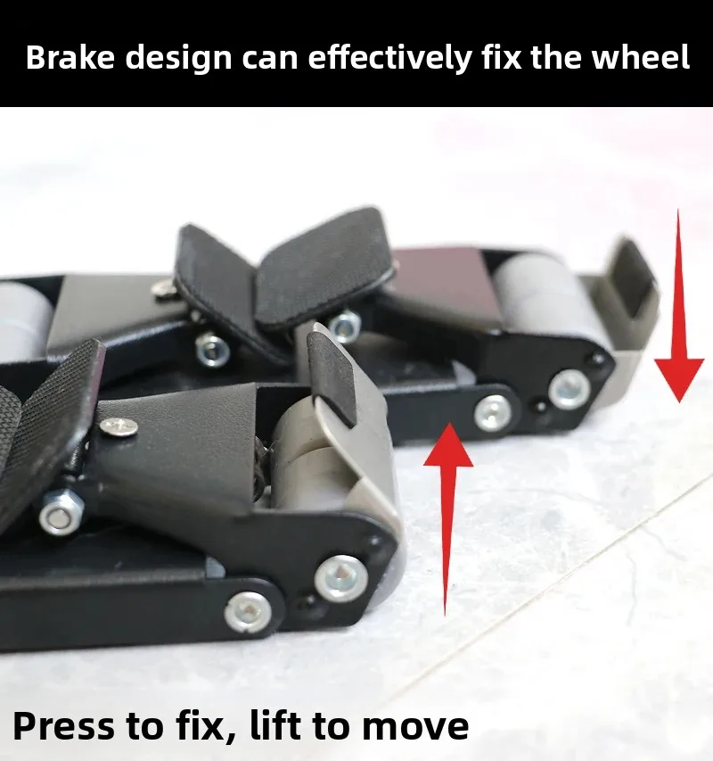 Heavy Duty Universal Furniture Mover - 360° Swivel Casters with Ultra-Low Base for Sofa/Cabinet Moving Tool Floor Protection