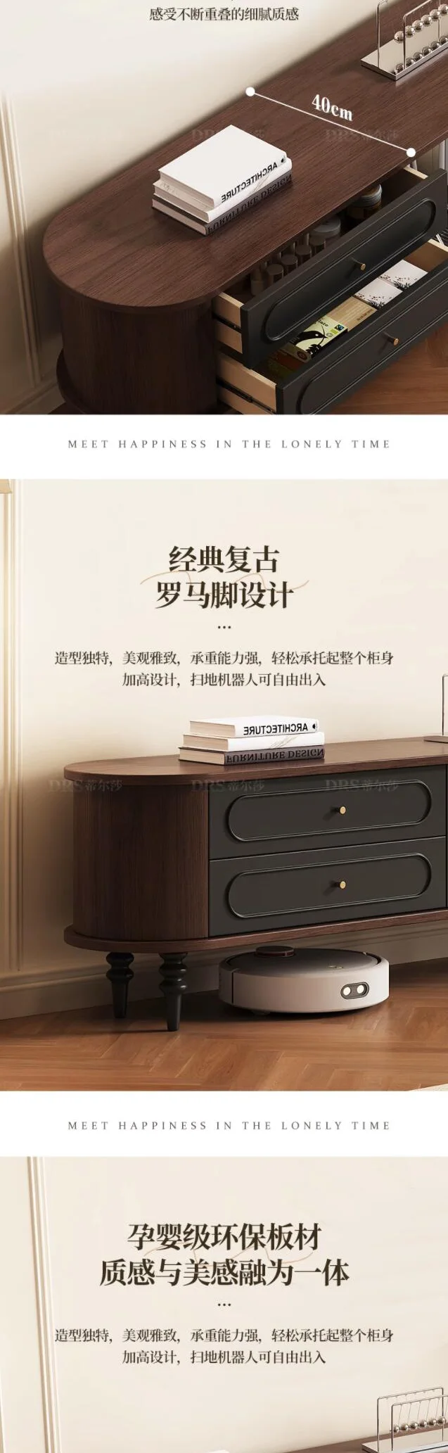 Narrow Heavy Tv Stand Universal Drawers Extended Glass Minimalist Tv Cabinet Modern Normal Mueble Televison Furniture Home
