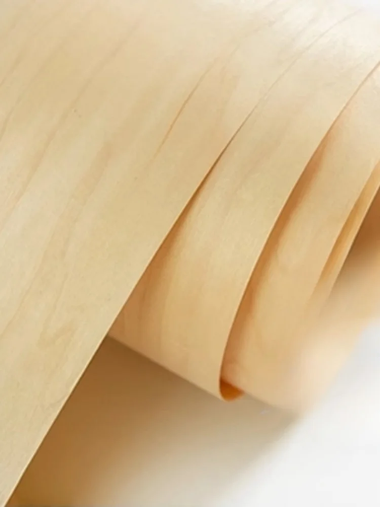 Natural Maple Pattern Solid Wood Veneer Musical Instrument Decoration Veneer L: 2-2.5Meters/pcs Width: 58cm T: 0.3mm