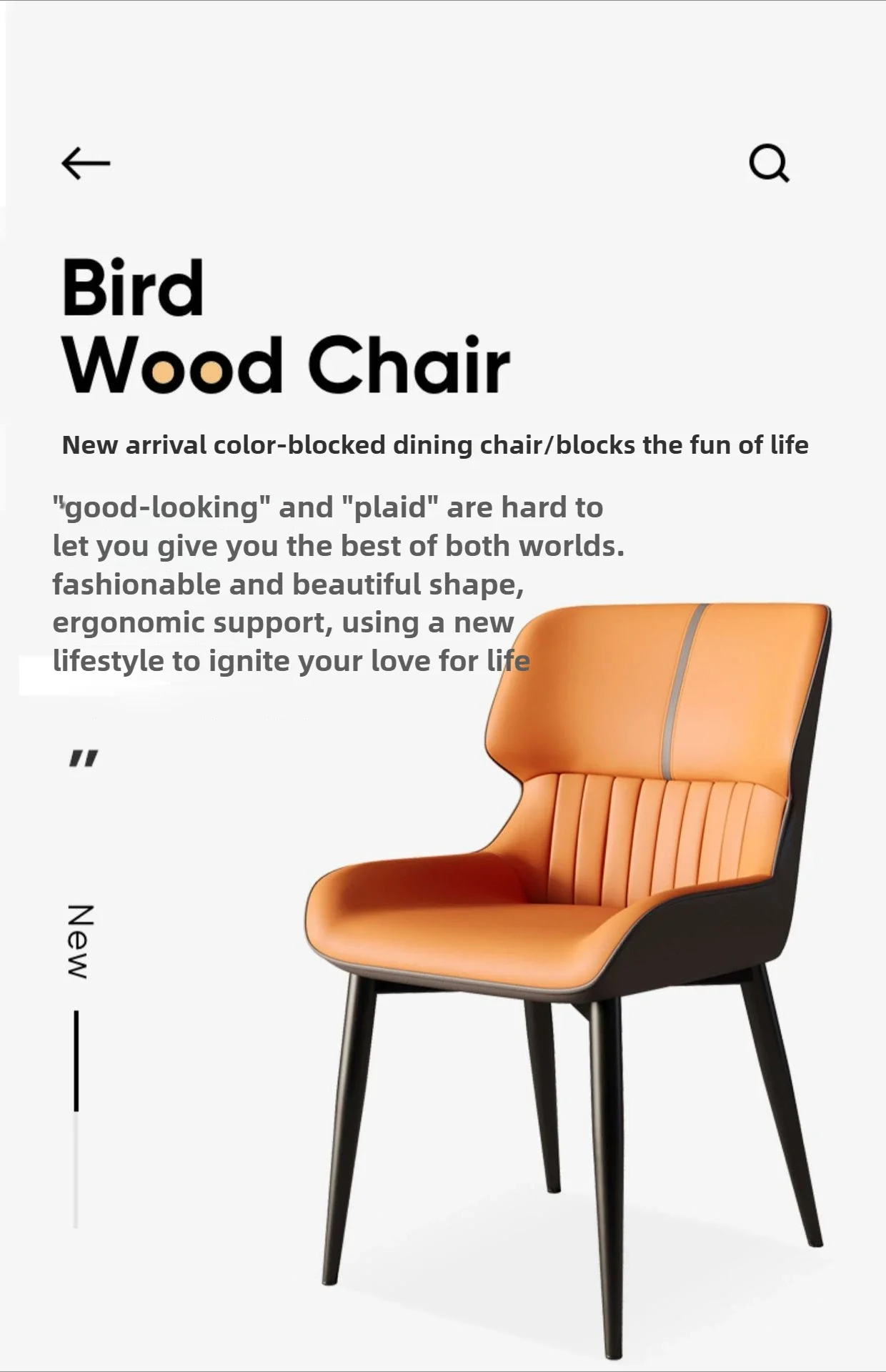 Nordic Dining Chairs,Simple Backrest Chairs for Home Use,Restaurant Chairs, Soft Bags, Hotel Dining Tables, Chair, Desks, Chairs