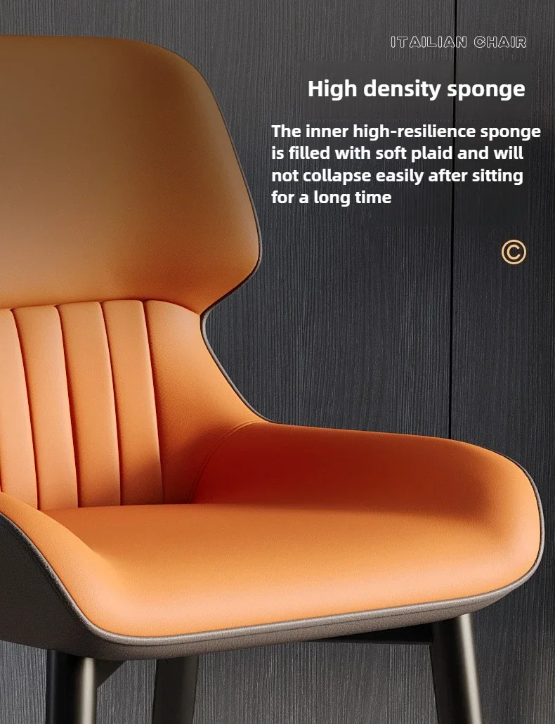 Nordic Dining Chairs,Simple Backrest Chairs for Home Use,Restaurant Chairs, Soft Bags, Hotel Dining Tables, Chair, Desks, Chairs