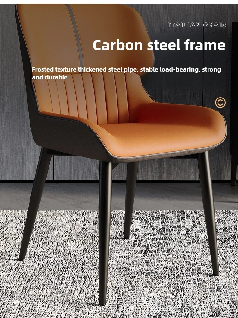 Nordic Dining Chairs,Simple Backrest Chairs for Home Use,Restaurant Chairs, Soft Bags, Hotel Dining Tables, Chair, Desks, Chairs