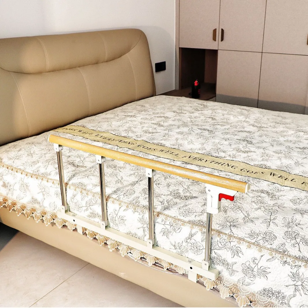 Bed Fence Household Anti-drop Armrest Elderly Bed Guardrail Auxiliary Device Stainless Steel Reclining Baffle Rail