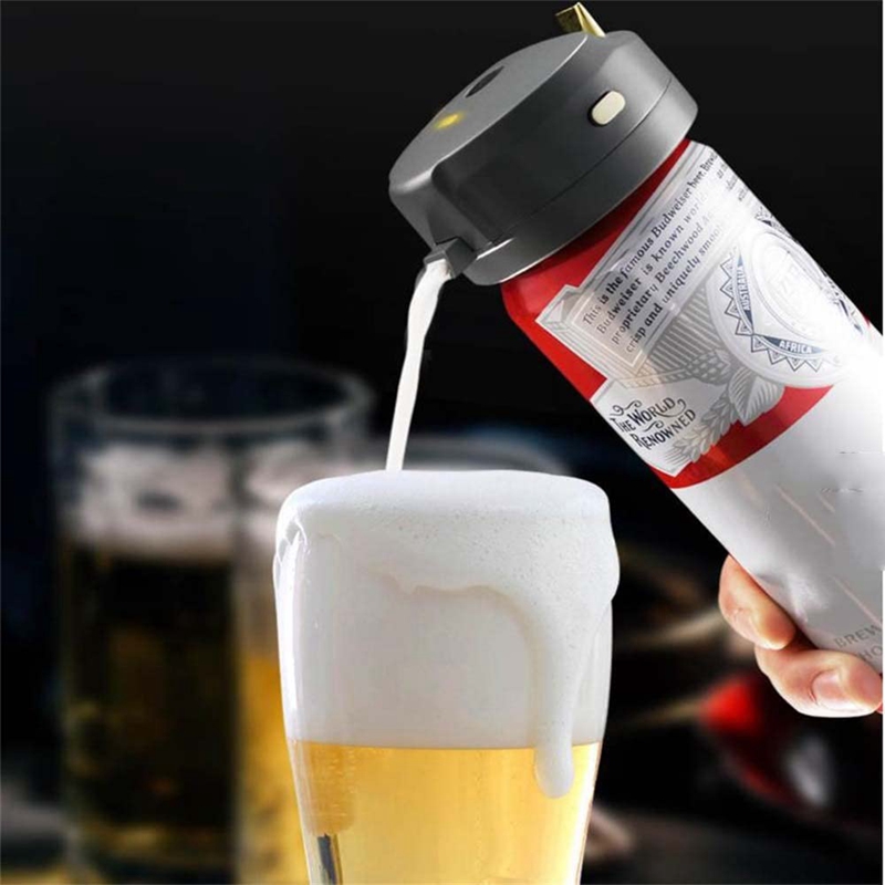 Canner Beer Foamer,Portable Canned Beer Foam Machine,Special Purpose for Canned Beer, Foam Maker,Beer Server,Washable