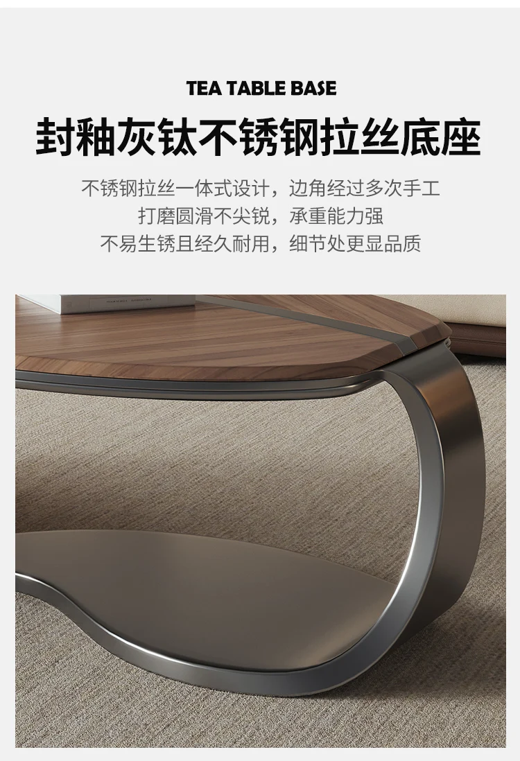 Vintage French Coffee Table Premium Elegant Unique Aesthetic Coffee Table Luxury Exquisite Table Basse Living Room Furniture