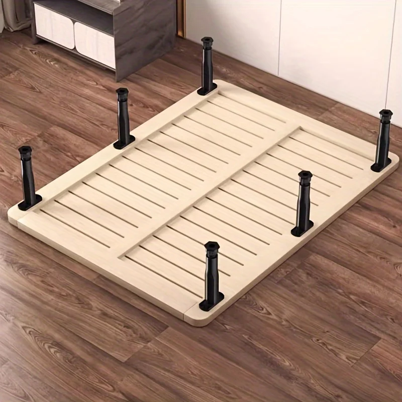 Adjustable Bed Frame Support Legs,5.31"-8.66"Heavy Duty Plastic Furniture Feet-Ideal for Beds,Sofas,Tables, with Screws Included