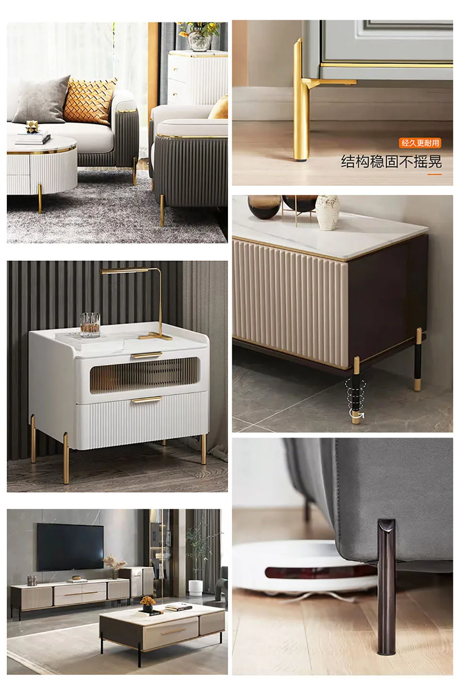 4PCS Metal Furniture Table Legs Sofa Feet Cupboard Cabinet TV Cabinet Feet 13/15/18CM Stool Chair Leg Feet