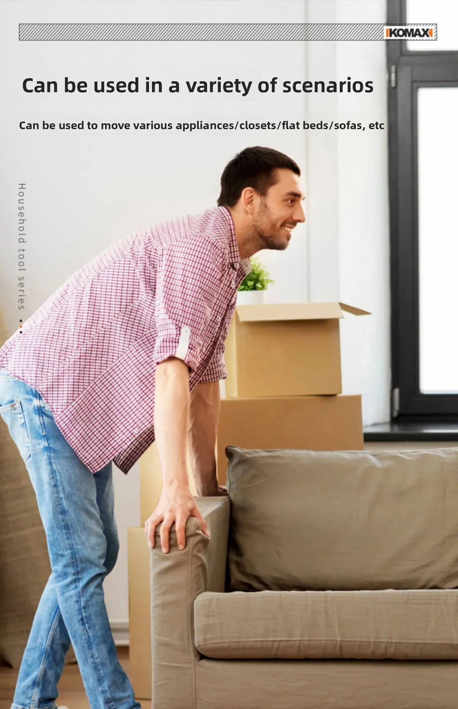 Moving Artifact Labor-saving Moving Pulley Household Furniture Bed Sofa Cabinet Moving Heavy Objects Adjustable Mobile Base