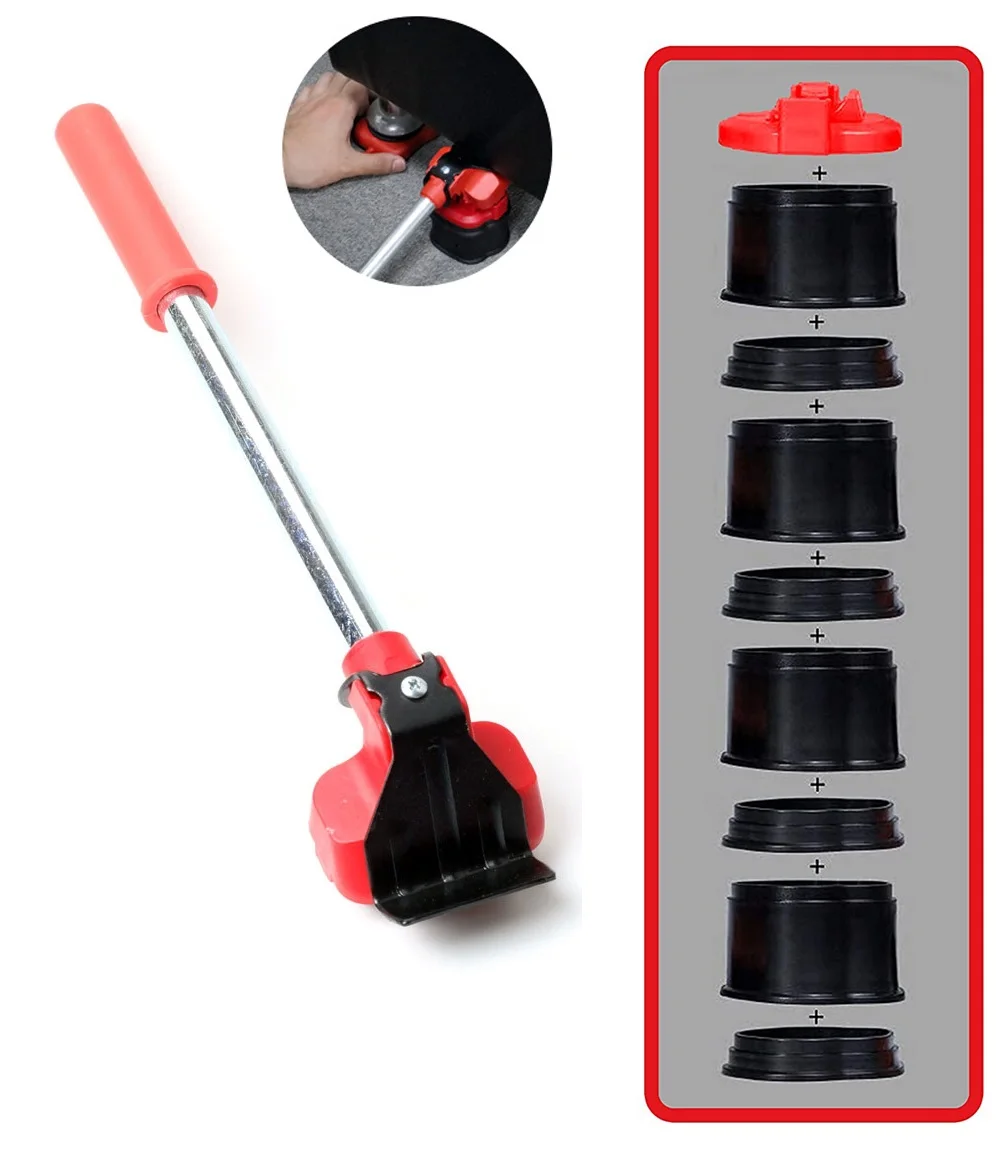 Furniture Lifting Tool Portable Transport Lifter Moving Aid Heavy Duty Hand Tool Furniture Sliders with Lifting Tool for Carpet