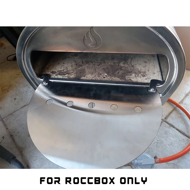 SHANGPEIXUAN Custom Made Roccbox Pizza Oven Stand 304 Stainless Steel Support Frame Panel Thick Board Pizza Oven Accessory Plate
