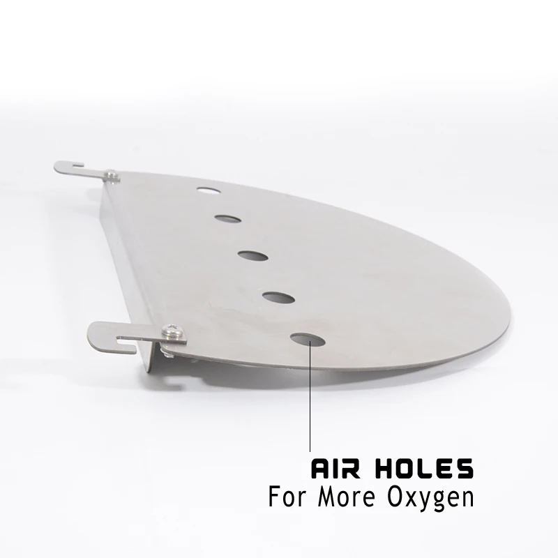 SHANGPEIXUAN Custom Made Roccbox Pizza Oven Stand 304 Stainless Steel Support Frame Panel Thick Board Pizza Oven Accessory Plate