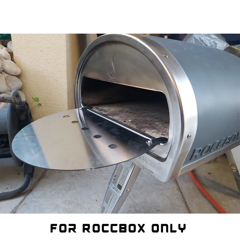 SHANGPEIXUAN Custom Made Roccbox Pizza Oven Stand 304 Stainless Steel Support Frame Panel Thick Board Pizza Oven Accessory Plate