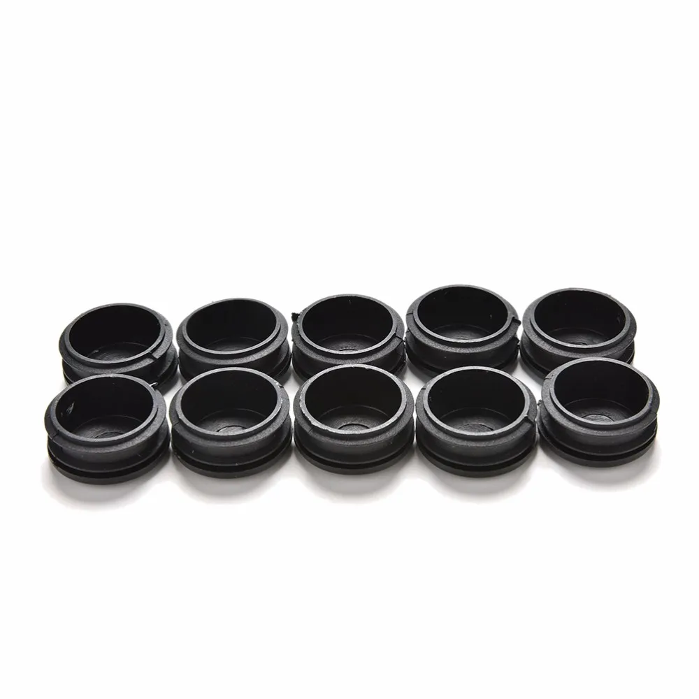 10Pcs/lot Furniture Leg Plug Blanking End Cap Bung For Round Pipe Tube Diameter 16/19/22/25/28/30/32/35mm