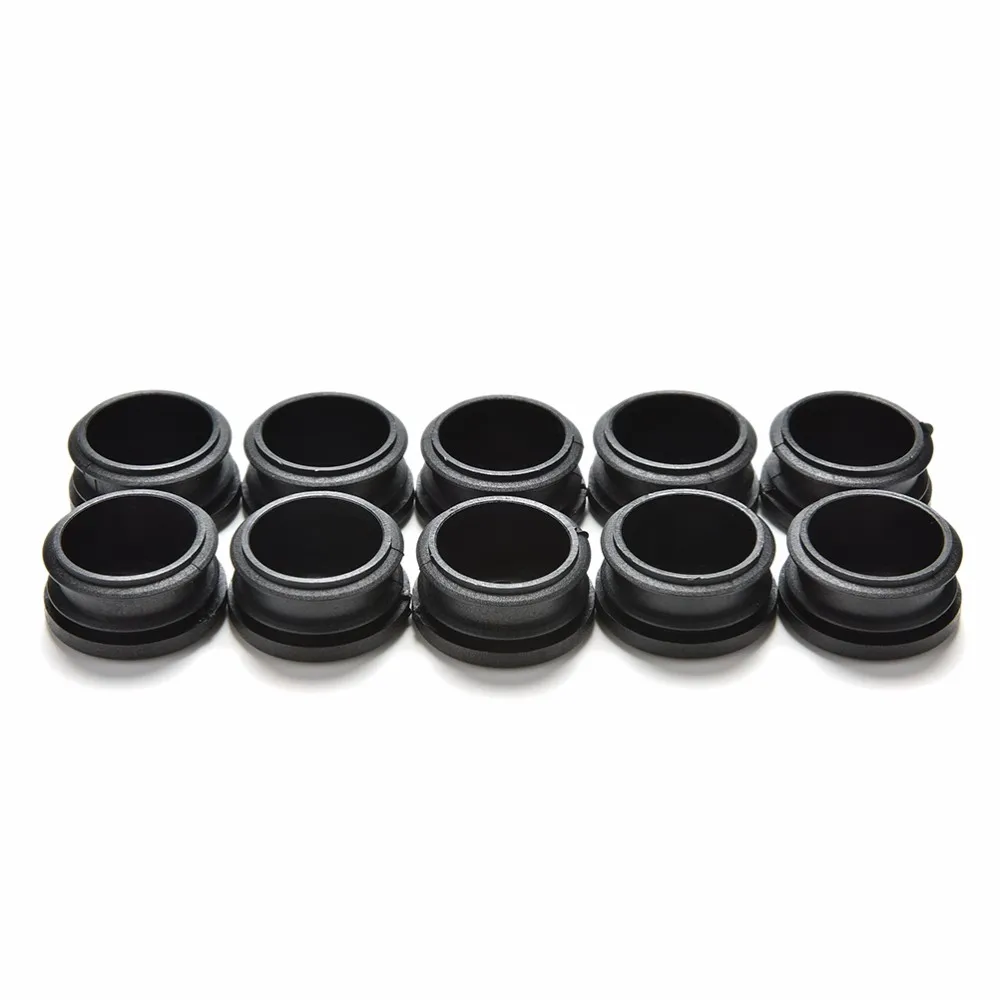 10Pcs/lot Furniture Leg Plug Blanking End Cap Bung For Round Pipe Tube Diameter 16/19/22/25/28/30/32/35mm
